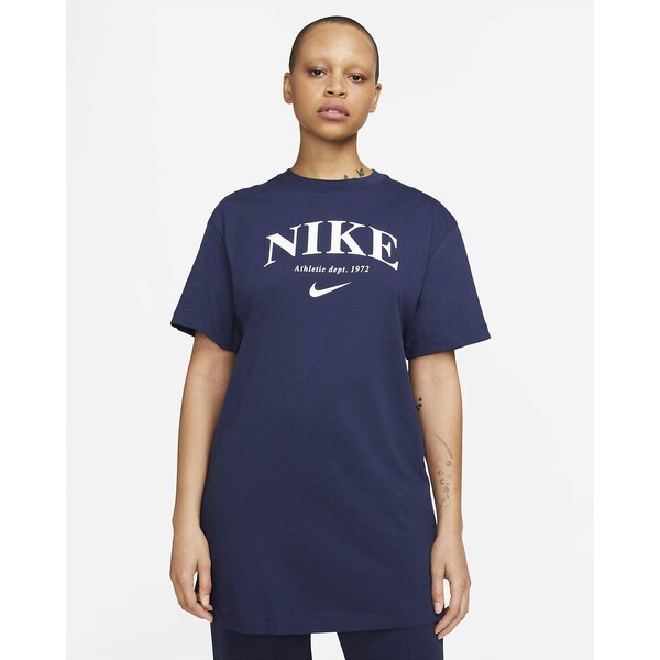 Damska sukienka z krótkim rękawem i grafiką Nike Sportswear