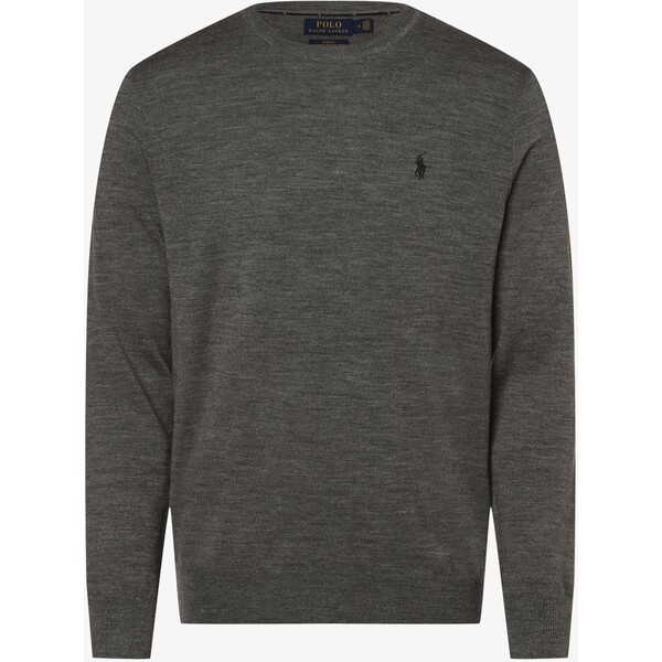 Polo Ralph Lauren Męski sweter z wełny merino – Slim Fit 523526-0001