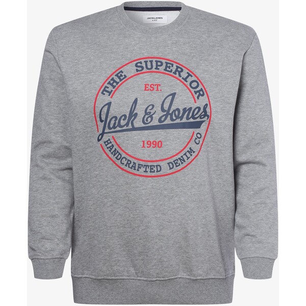 Jack & Jones Męska bluza nierozpinana – JJBrat – duże rozmiary 529425-0002