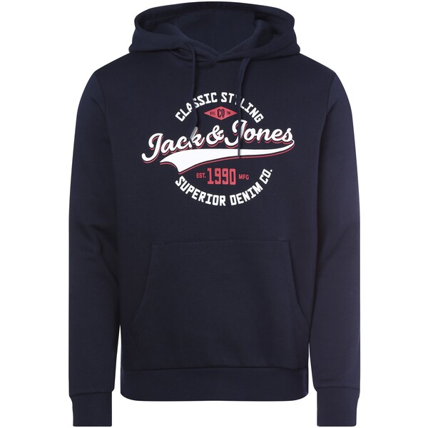 Jack & Jones Męska bluza z kapturem – JJELogo 526040-0002