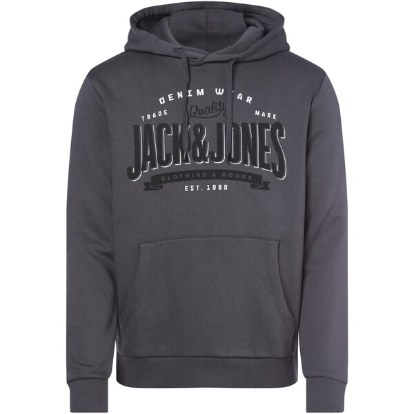 Jack & Jones Męska bluza z kapturem – JJELogo 526040-0001