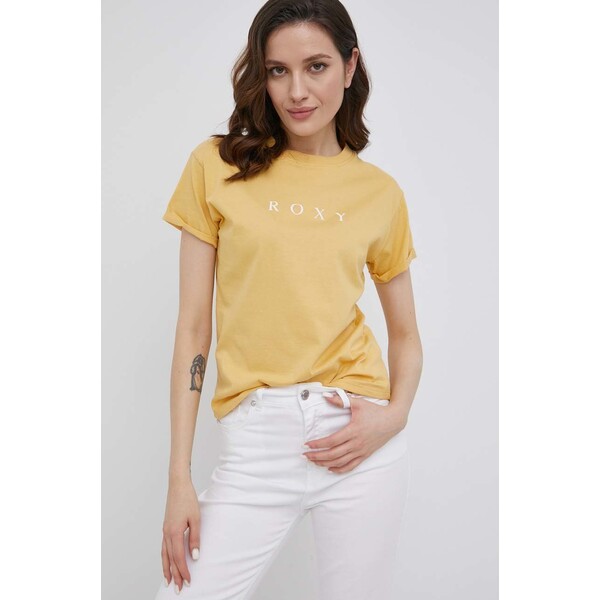 Roxy t-shirt bawełniany ERJZT05385