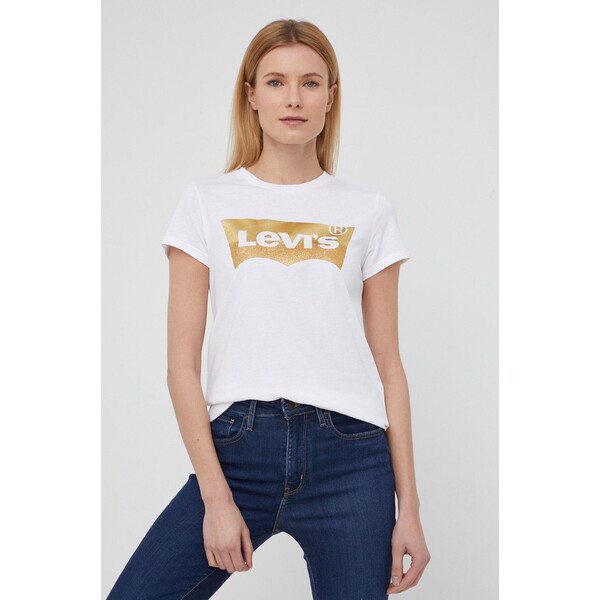 Levi's T-shirt bawełniany 17369.0453