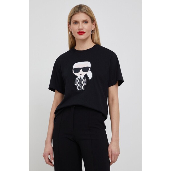 Karl Lagerfeld t-shirt bawełniany 220W1785