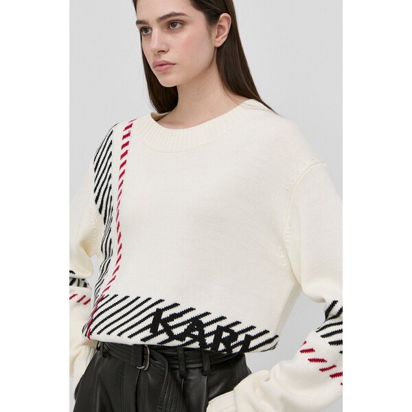 Karl Lagerfeld sweter wełniany 220W2082