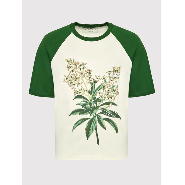 2005 T-Shirt Unisex College Bloom Zielony Regular Fit