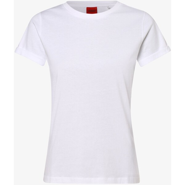 HUGO T-shirt damski – The Plain Tee 444795-0001