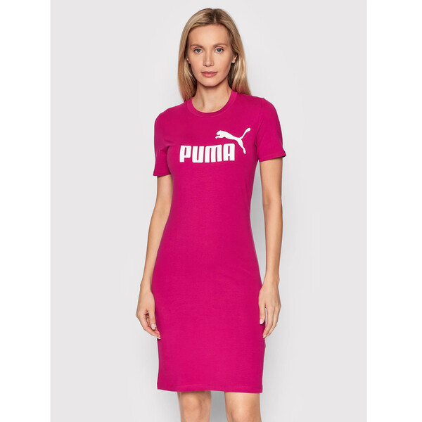 Puma Sukienka codzienna 848349 Różowy Slim Fit