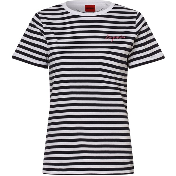 HUGO T-shirt damski – The Slim Tee 16 532719-0002