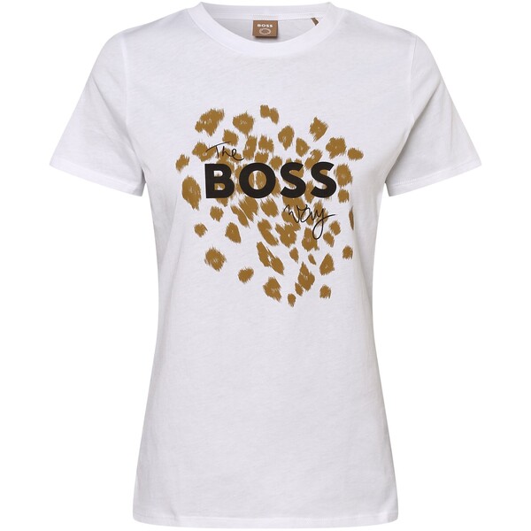 BOSS T-shirt damski – C_Elogo_9 533448-0001