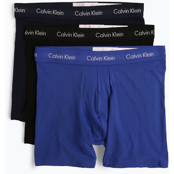 Calvin Klein Obcisłe bokserki męskie pakowane po 3 szt. 399409-0006