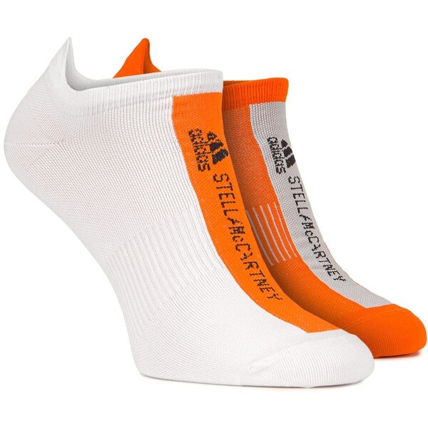 Adidas by Stella McCartney Skarpety dwustronne ADIDAS BY STELLA McCARTNEY SOCKS 2P HG1214-orange