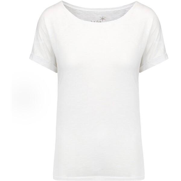 Juvia T-shirt JUVIA SLUB BOXY 81000101-white