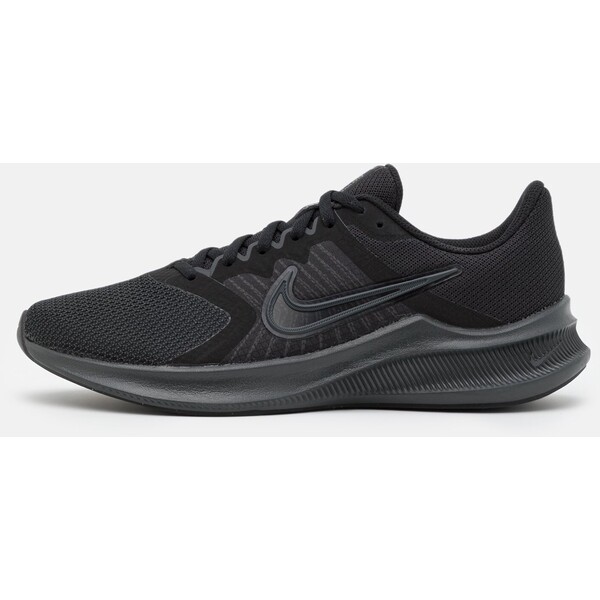 Nike Performance DOWNSHIFTER 11 Obuwie do biegania Stabilność black/dark smoke grey/particle grey N1241A10V-Q13