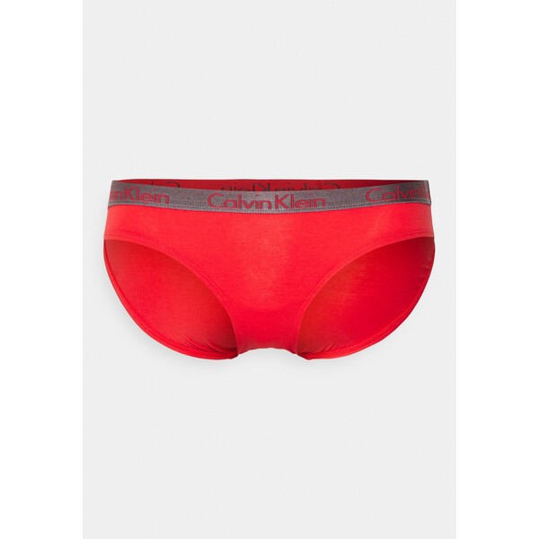 Calvin Klein Underwear RADIANT BIKINI 3 PACK Figi strawberry field/white/aloha pink C1181A02K-J12