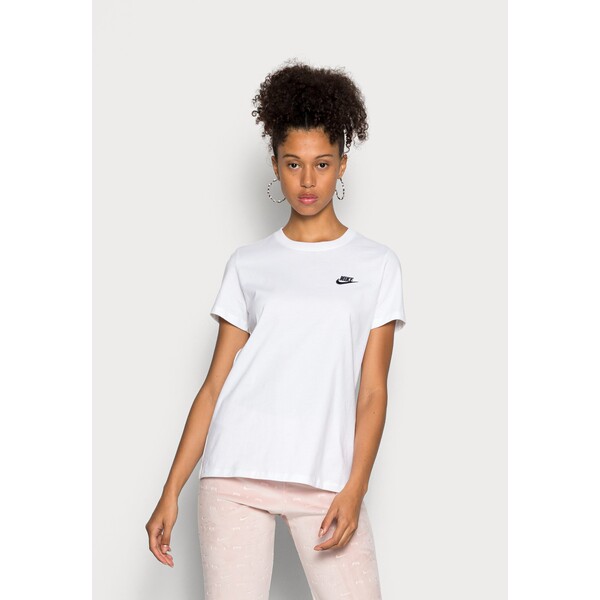 Nike Sportswear CLUB TEE T-shirt basic white NI121D0NH-A11