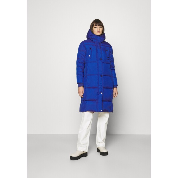 Desigual PADDED COREA Płaszcz zimowy blue DE121U03Y-K11