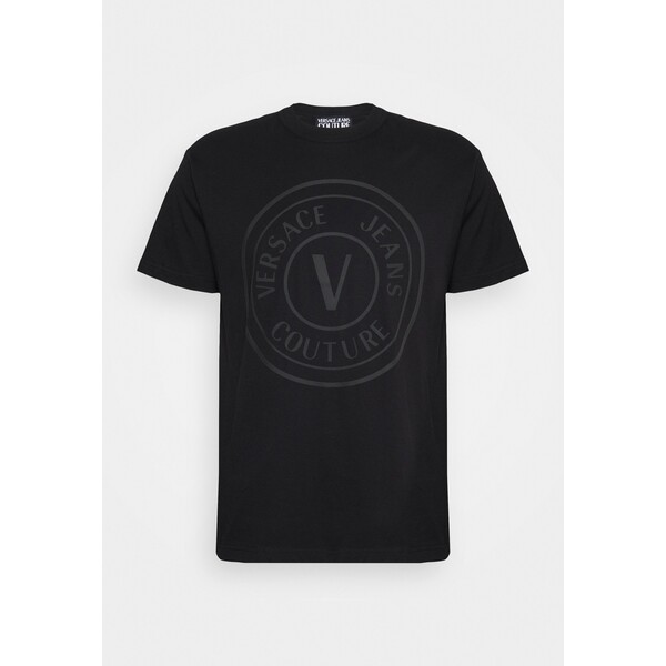 Versace Jeans Couture T-shirt z nadrukiem black VEI22O04R-Q11