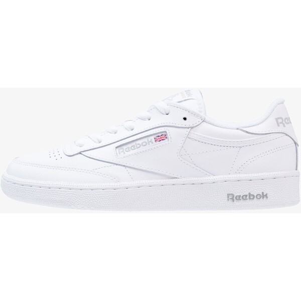 Reebok Classic CLUB C 85 LEATHER UPPER SHOES Sneakersy niskie white/sheer grey RE015B00G-A13