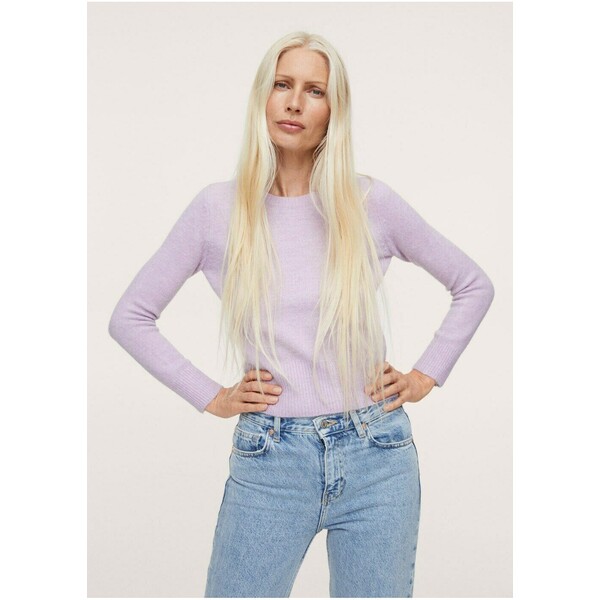 Mango Sweter lilac M9121I27D-I11