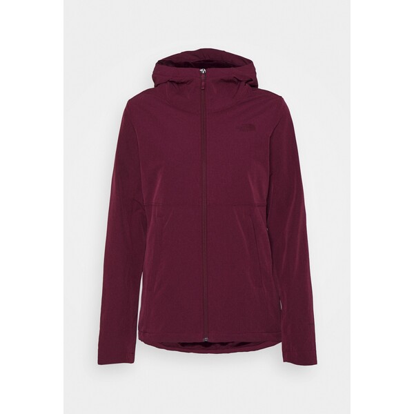 The North Face SHELBE RASCHEL HOODIE Kurtka Outdoor regal red heather TH341G05T-G11