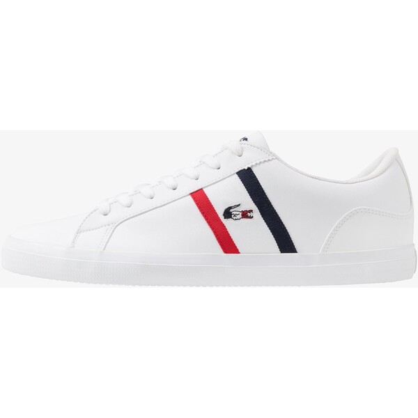 Lacoste LEROND Sneakersy niskie white/navy/red LA212O06W-A11