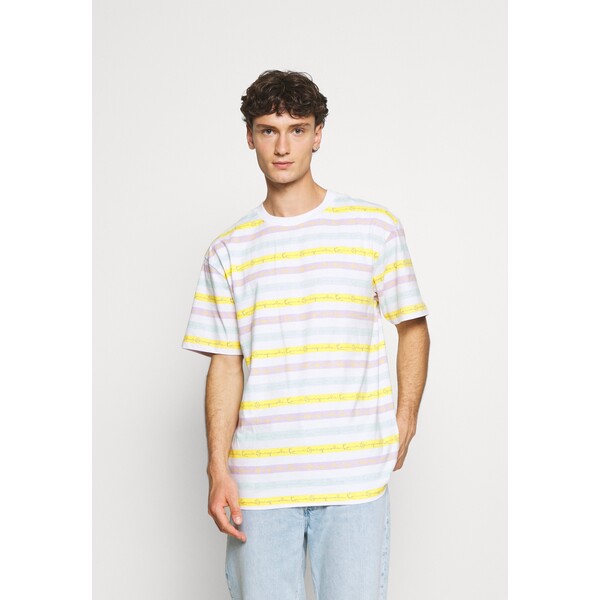 Karl Kani ORIGINALS STRIPE TEE UNISEX T-shirt z nadrukiem multicolor KK121003Y-T11