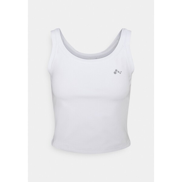 ONLY Play ONPMICHA SHORT TRAIN TANK Top white NL241I05S-A11