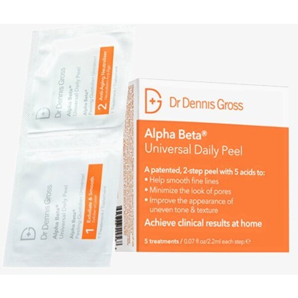 Dr Dennis Gross ALPHA BETA® PEEL UNIVERSAL FORMULA, 5 PACK Peeling do twarzy neutral DRG31G001-S11