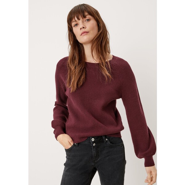 QS by s.Oliver TRUI Sweter dark red QS121I0IJ-G11