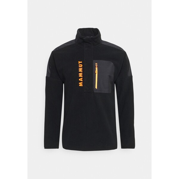 Mammut ARCHIVE HALF ZIP JACKET MEN Bluza z polaru black M7342G01X-Q11