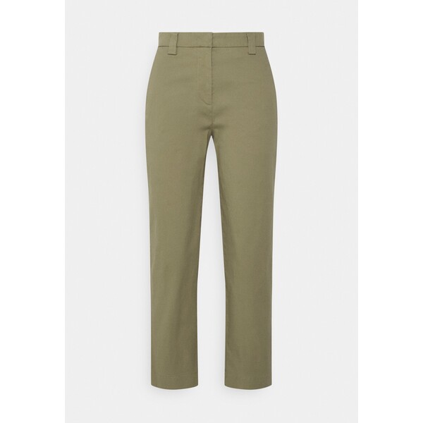 Marc O'Polo PANTS STYLE TAPERED FIT MEDIUM RISE WIDE BELTLOOPS Spodnie materiałowe hazy forest MA321A0KG-K11