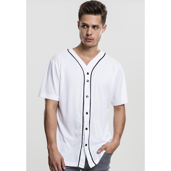 Urban Classics T-shirt z nadrukiem white UR622O00G-A11