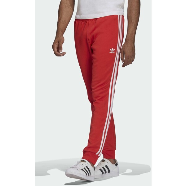 adidas Originals ADICOLOR CLASSICS SUPERSTAR Spodnie treningowe red AD1210076-G12