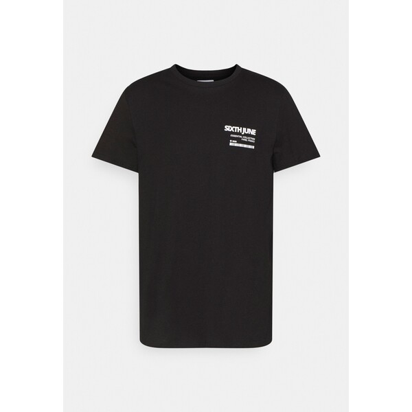 Sixth June BURNING PALMS TEE T-shirt z nadrukiem black SIB22O02C-Q11