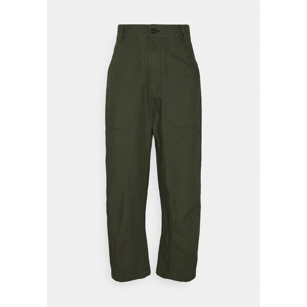 G-Star 3D ULTRA HIGH FATIGUE PANT Spodnie materiałowe bronze green GS121A0NV-N11