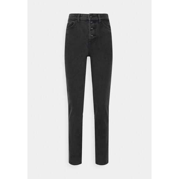 ONLY Tall ONLEMILY LIFE BUTAK Jeansy Relaxed Fit black OND21N06W-Q11