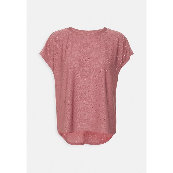 ONLY Petite ONLSMILLA T-shirt z nadrukiem rose brown OP421D06N-J11