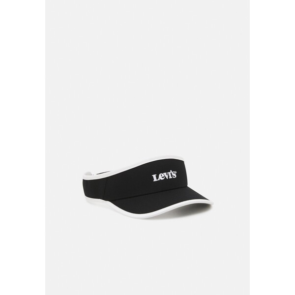Levi's® VISOR VINTAGE MODERN LOGO UNISEX Czapka z daszkiem regular black LE254Q00V-Q11