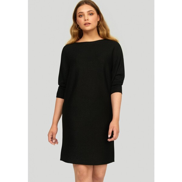 Greenpoint Sukienka koktajlowa shiny black G0Y21C035-Q11
