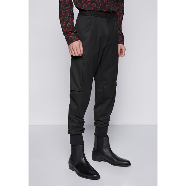 HUGO GLAVIN Spodnie materiałowe black HU722E080-Q11