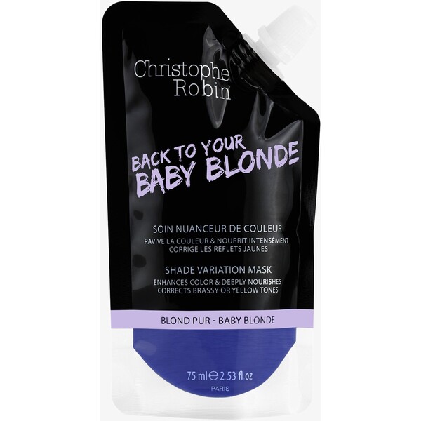 Christophe Robin SHADE VARIATION MASK POCKET Koloryzacja włosów baby blonde CHM31H010-S11