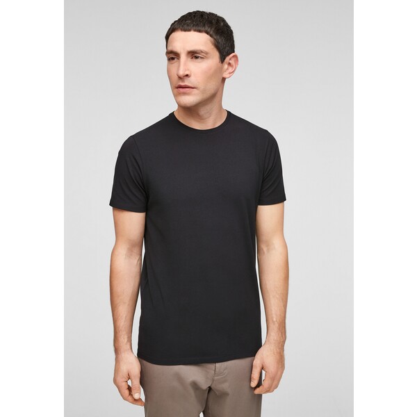 s.Oliver BLACK LABEL T-shirt basic black SOA22O01B-Q11