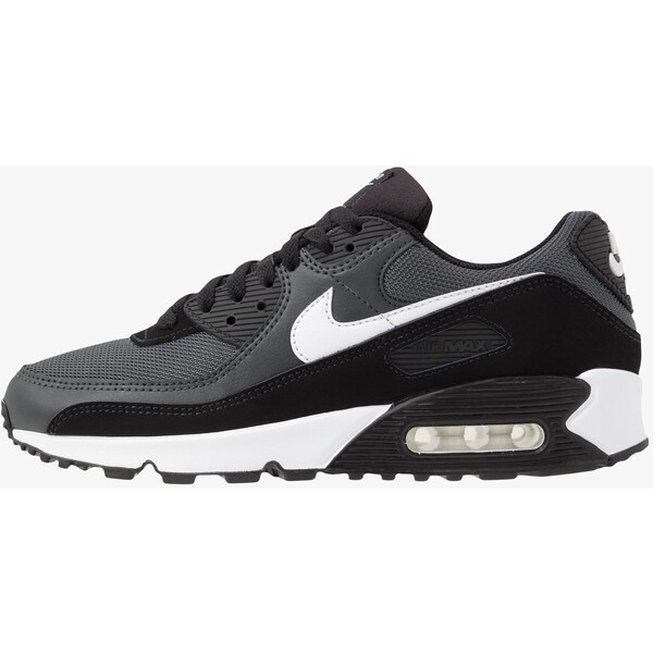 Nike Sportswear AIR MAX 90 Sneakersy niskie black/white/metallic silver NI112O0BT-Q11