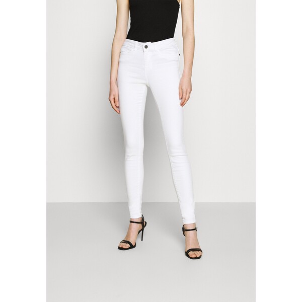 Noisy May NMLUCY Jeansy Skinny Fit bright white NM321N0KV-A11