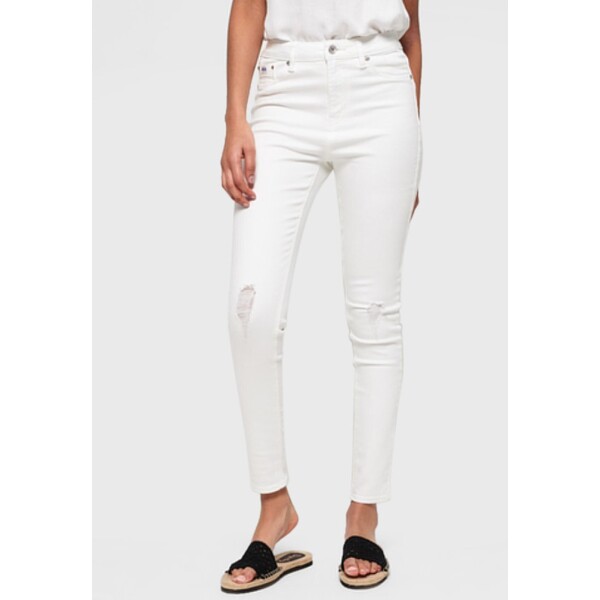 Superdry Jeansy Skinny Fit white SU221N02K-A11