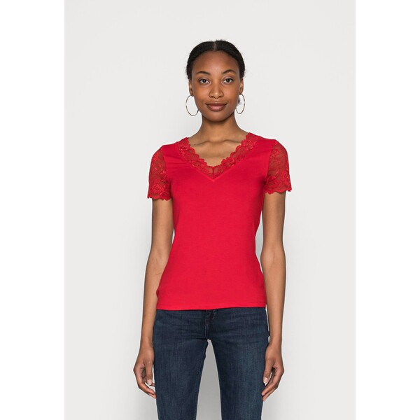 Anna Field T-shirt basic red AN621D11E-G11