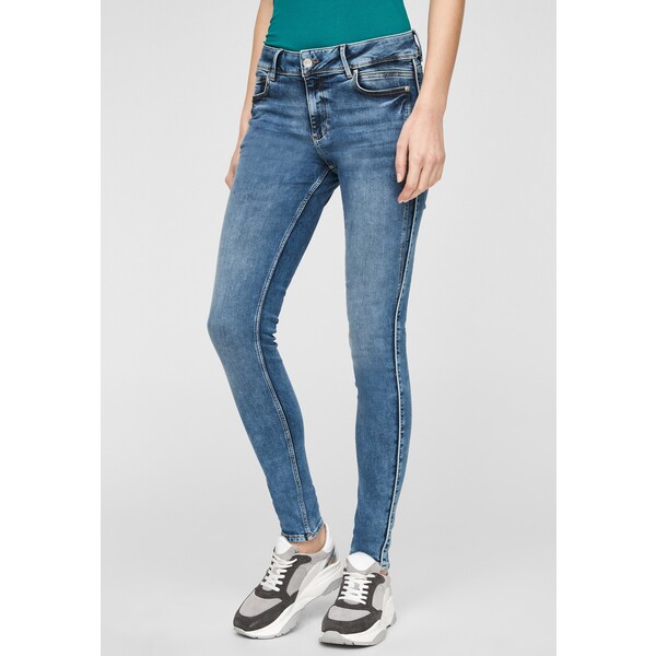 QS by s.Oliver Jeansy Skinny Fit blue QS121N0E9-K11