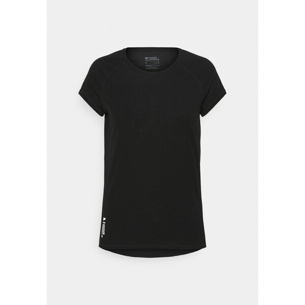 Mons Royale BELLA TECH TEE T-shirt basic black MOE41I016-Q11