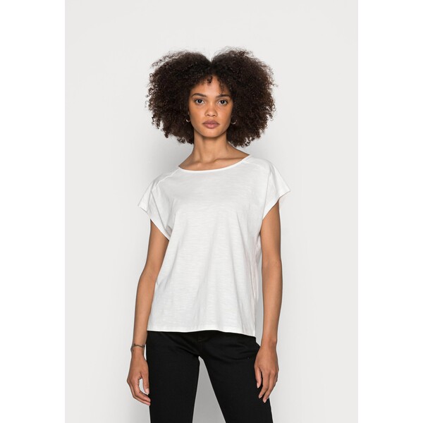 edc by Esprit BACKTIE T-shirt basic off white ED121D1MD-A11